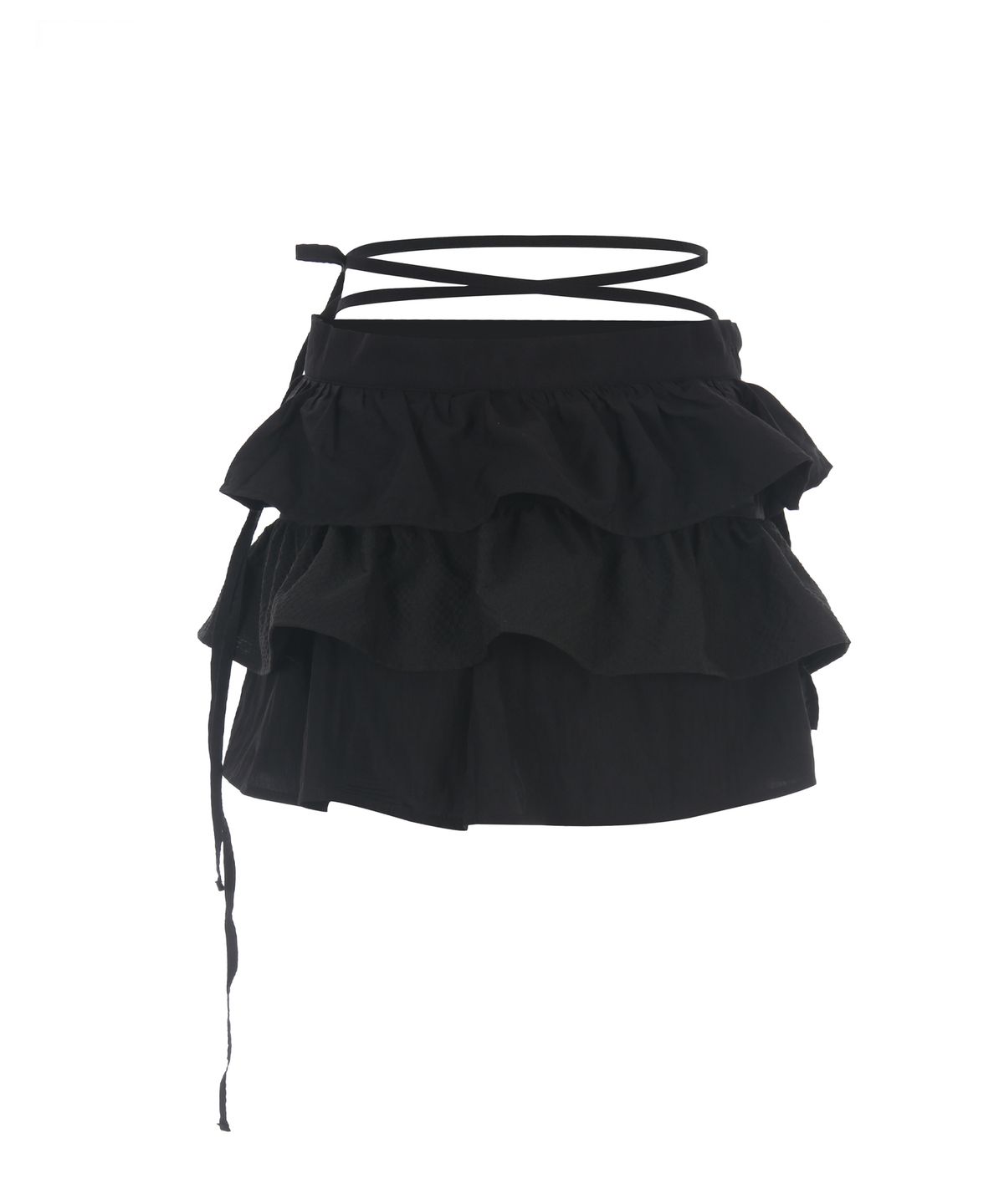 더블에스씨 아카이브(WSC ARCHIVE) Dual Layer 2-way wrap skirt 001