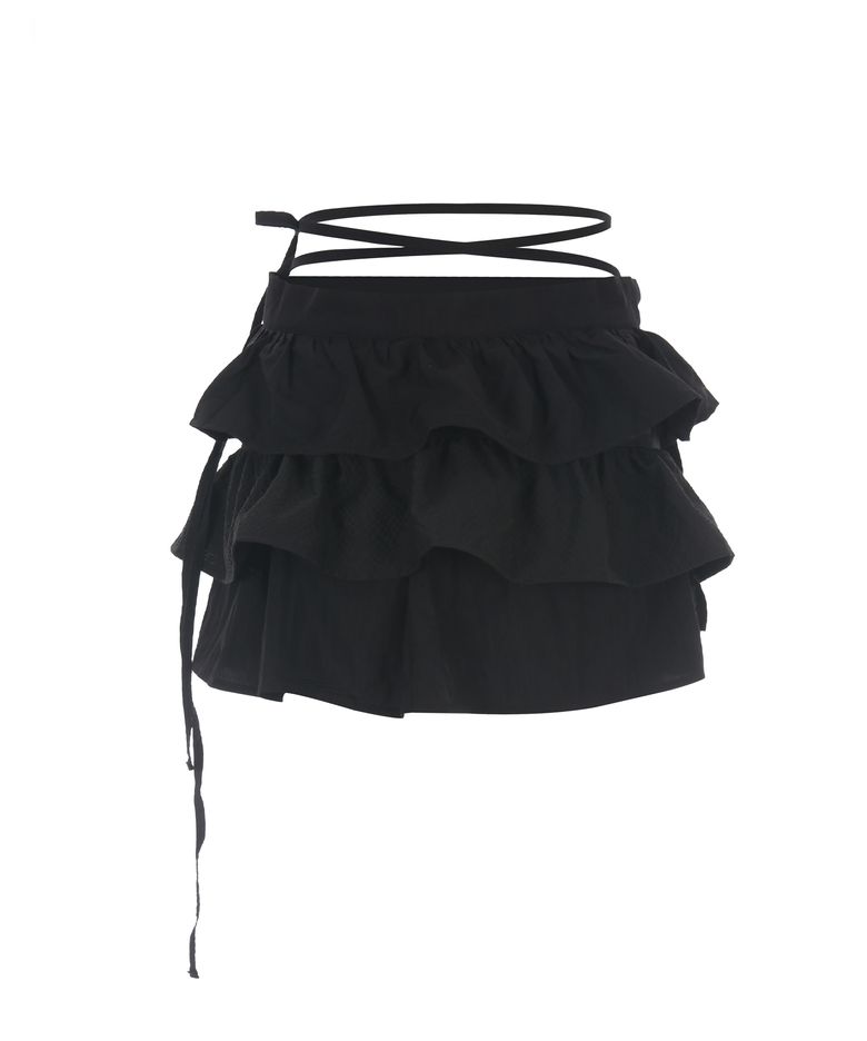Dual Layer 2-way wrap skirt 001