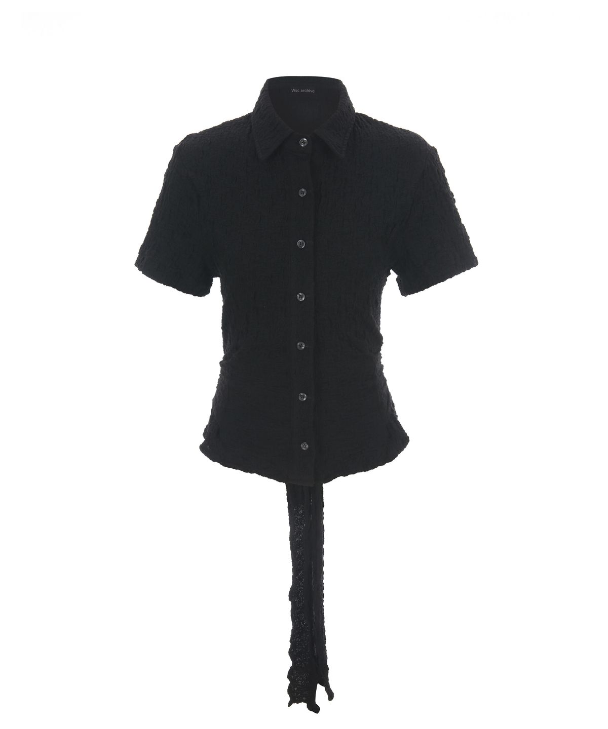 더블에스씨 아카이브(WSC ARCHIVE) Volume rope shirt 001