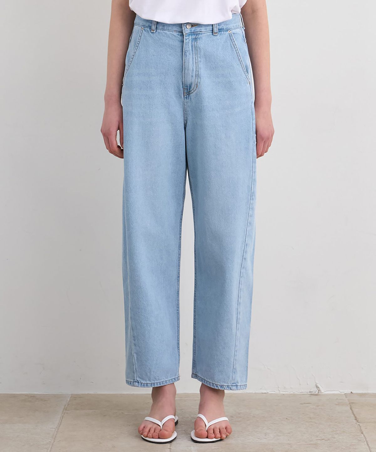 디애니(THE ANY) Powder Curve Denim Pants