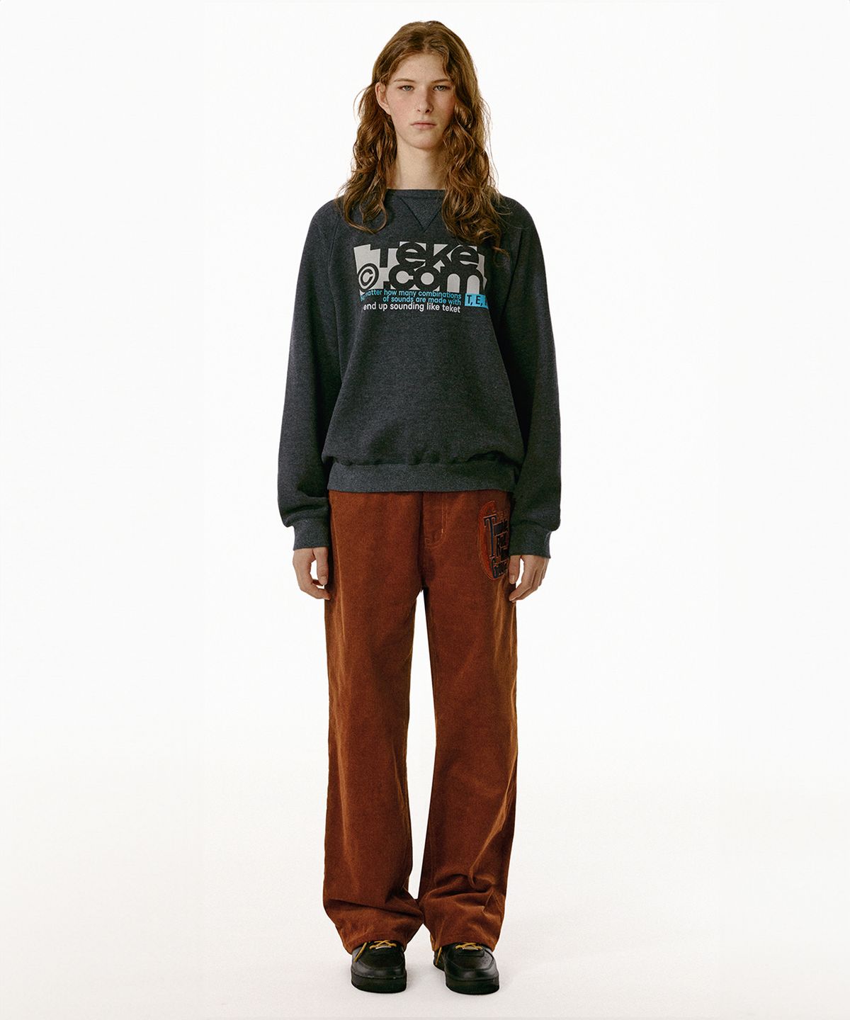 테켓(TEKET) T.R.G. Corduroy Pants Brown
