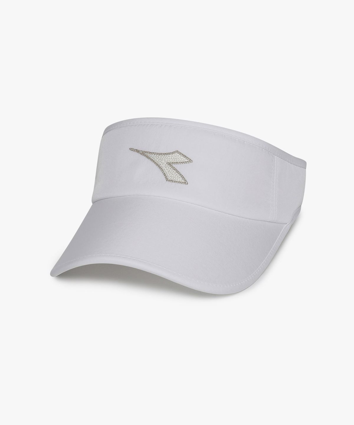 디아도라(diadora) 크로스코트 로고 바이저 WHITE