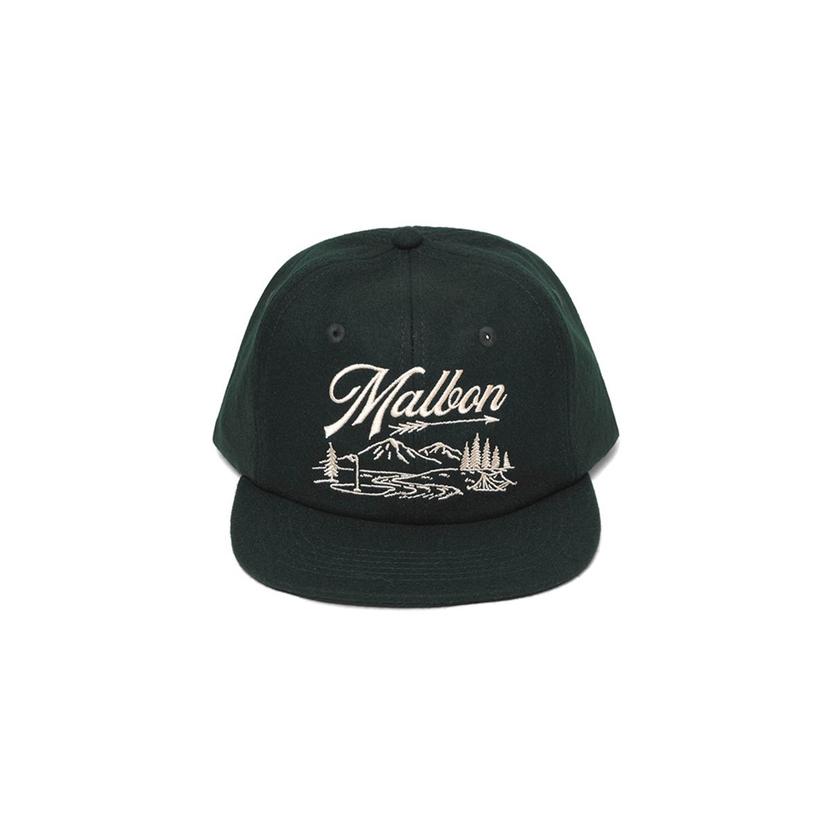 말본 골프(MALBON GOLF) [OUTDOORS CLUB] 울 페인터스 햇 GREEN