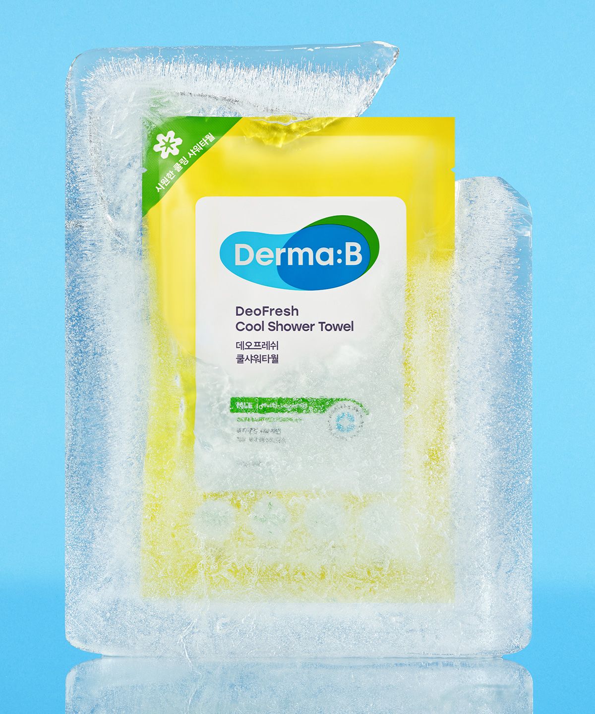 더마비(DERMAB) 데오프레쉬 쿨샤워타월 25G 10개