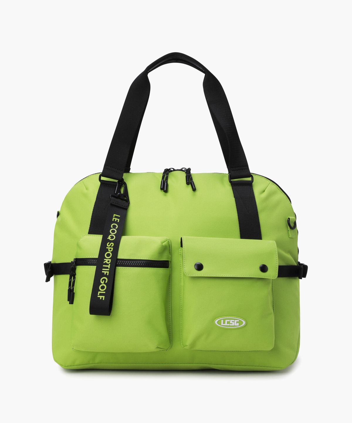 르꼬끄 골프(LECOQ GOLF) 여성 경량 나일론 보스턴백 (GQ322LBO82)