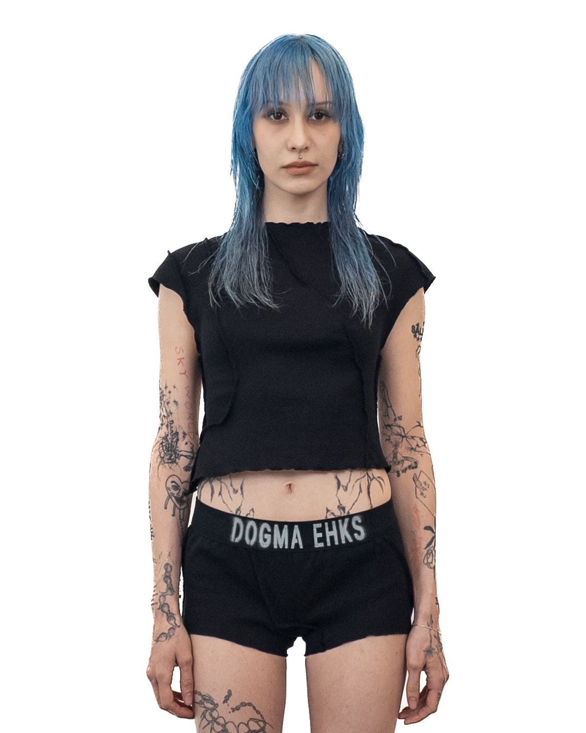 도그마 엑스(DOGMA EHKS) TORSO JERSEY TOP BLACK