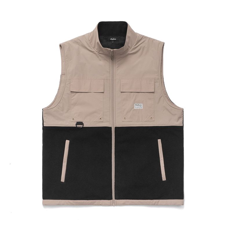 [OUTDOORS CLUB] 백컨츄리 폴라플리스 베스트 KHAKI (MAN)