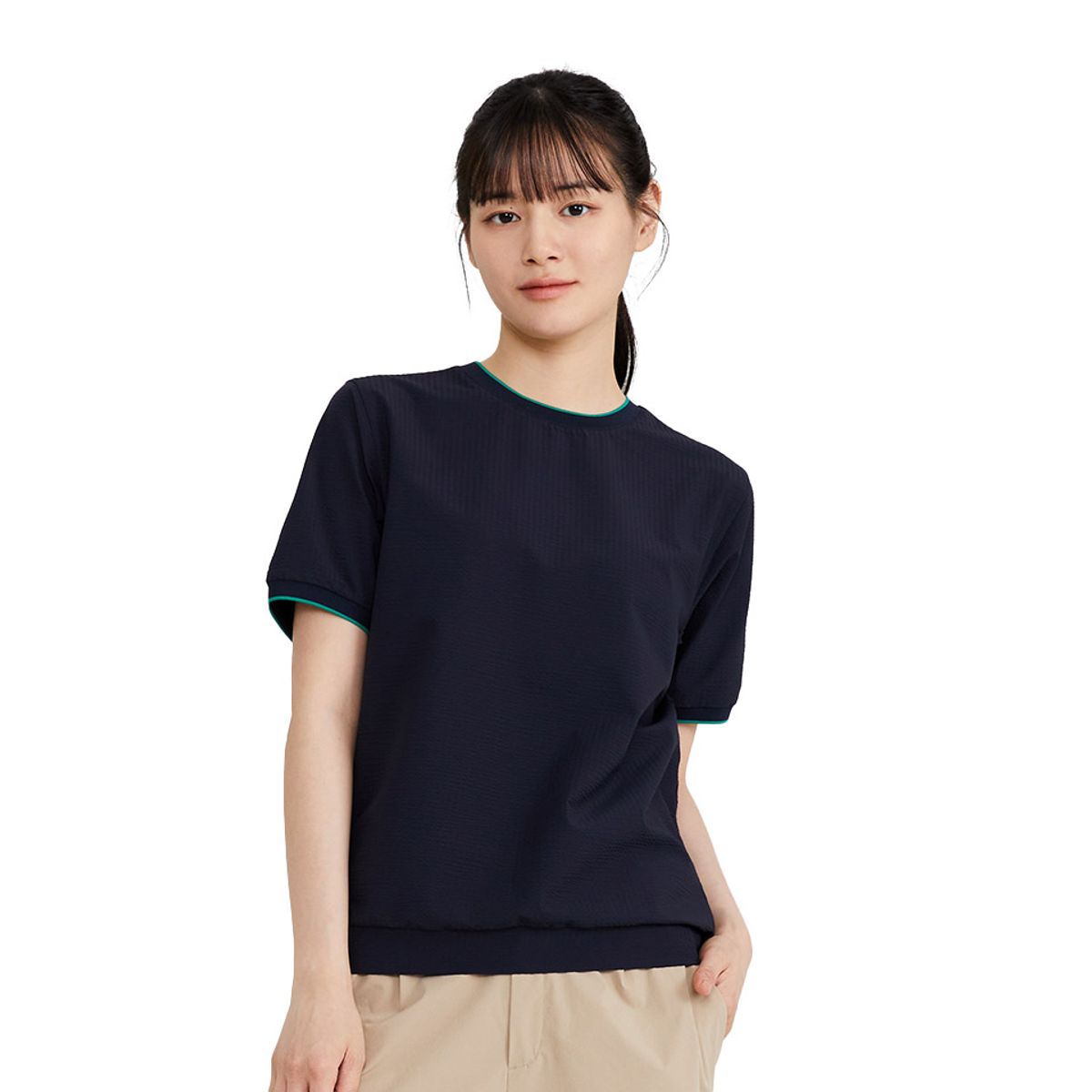 밀레(MILLET) LD 로리앙 라운드 티셔츠_MLUUT677