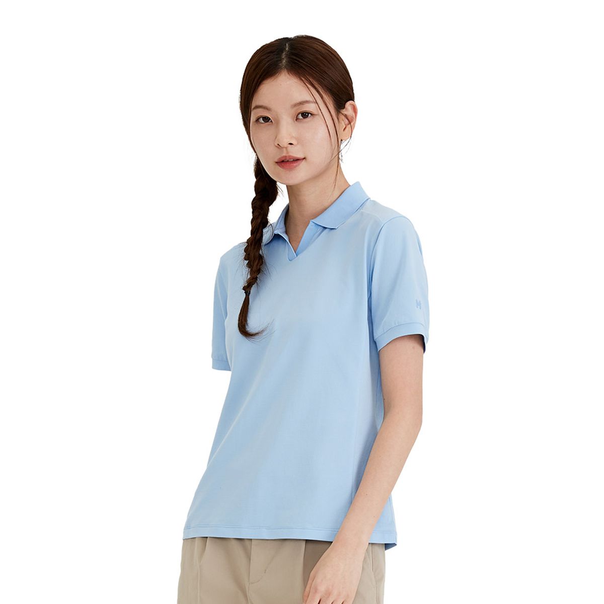 밀레(MILLET) LD 베리 카라 티셔츠_MLUUT676