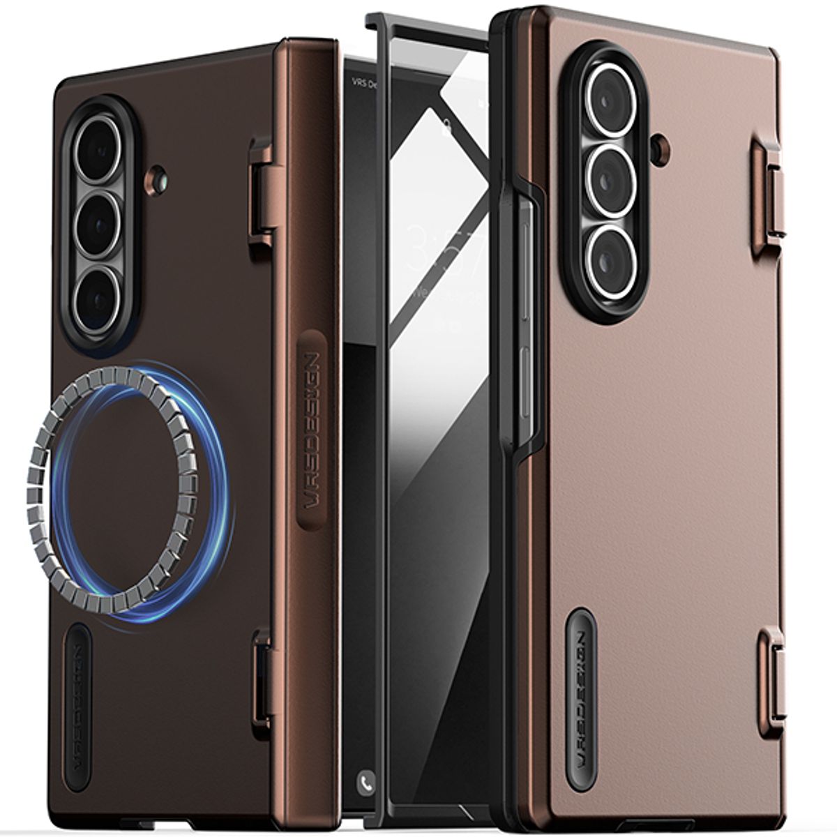 베루스(VRS DESIGN) 갤럭시 Z폴드7 케이스 맥세이프 자동 힌지보호 휴대폰 케이스 듀오가드 360