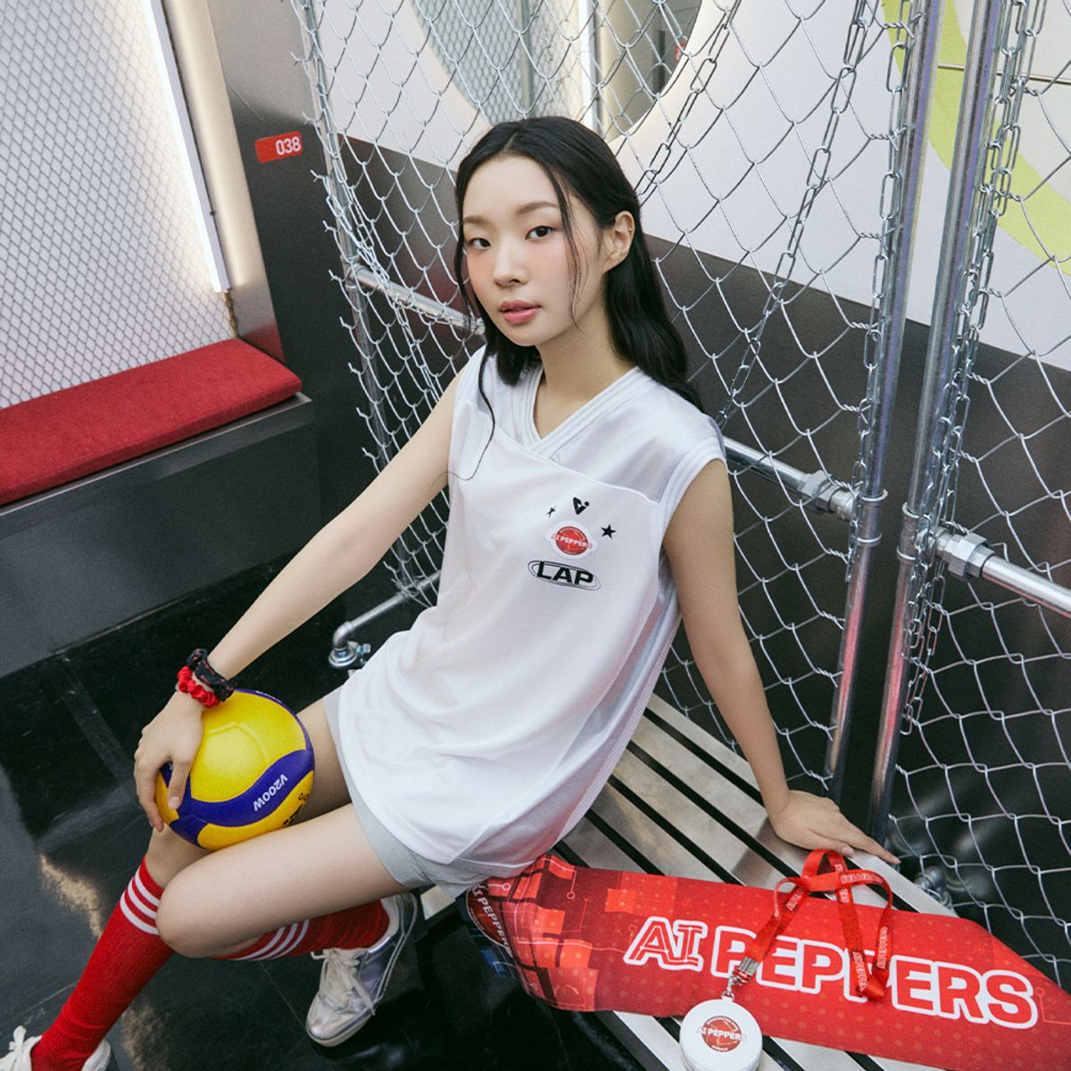 랩(LAP) [KOVO]25~26 페퍼저축은행 민소매티셔츠 AR7GT706