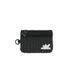 Zip Card Pouch Black Grid