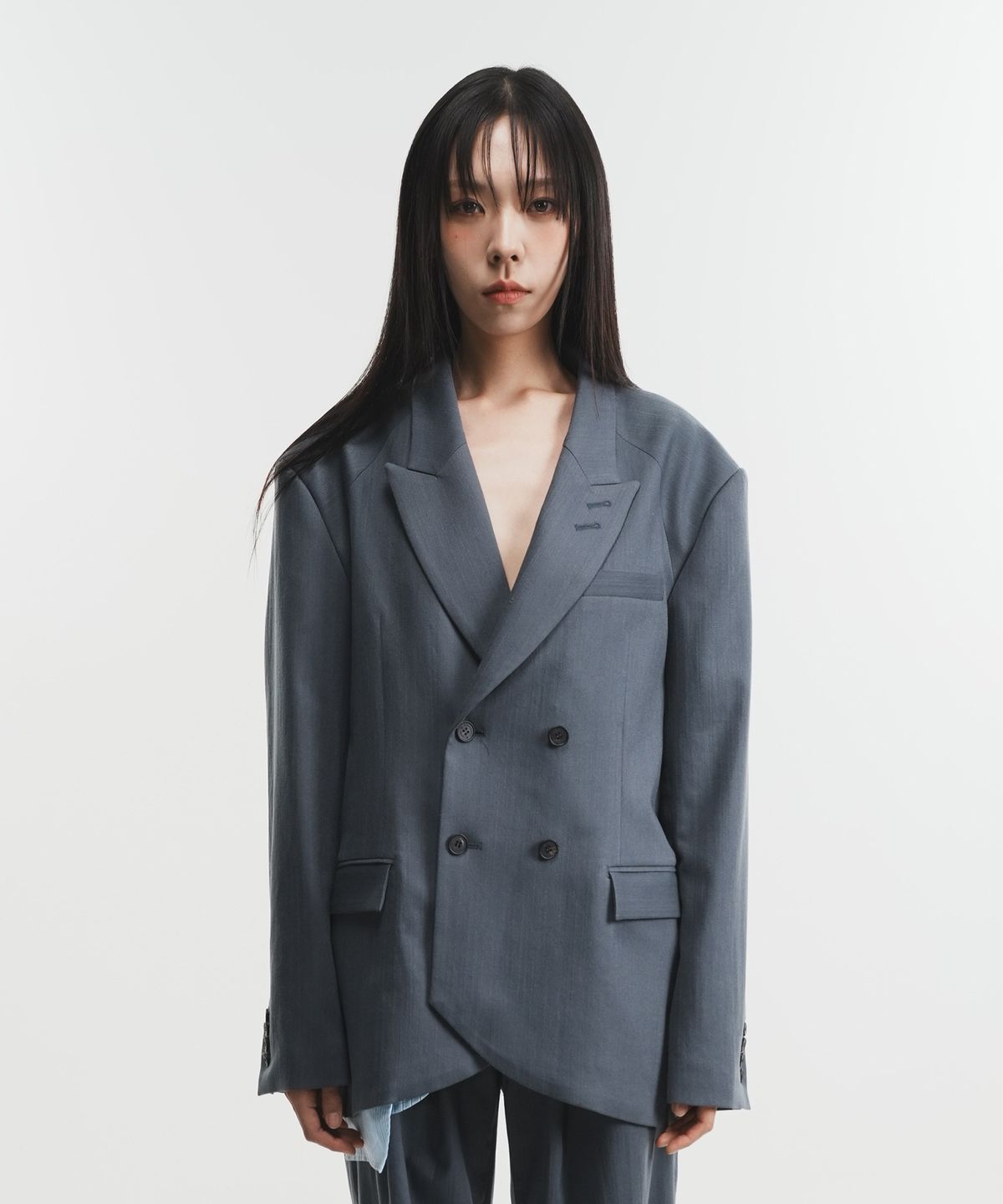 페노메논시퍼(PHENOMENON SEEPER) SHIRTS POCKET DOUBLE JACKET