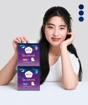 오리지널 입는오버나이트 소/중/대 8매x3팩