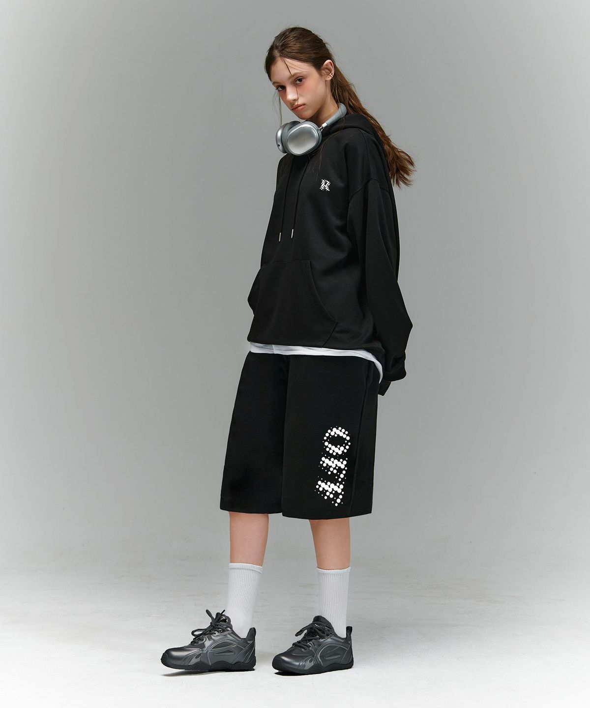 랜덤오프(RANDOMOFF) OFF DOT TYPO 7/10 BERMUDA SHORTS (3color)