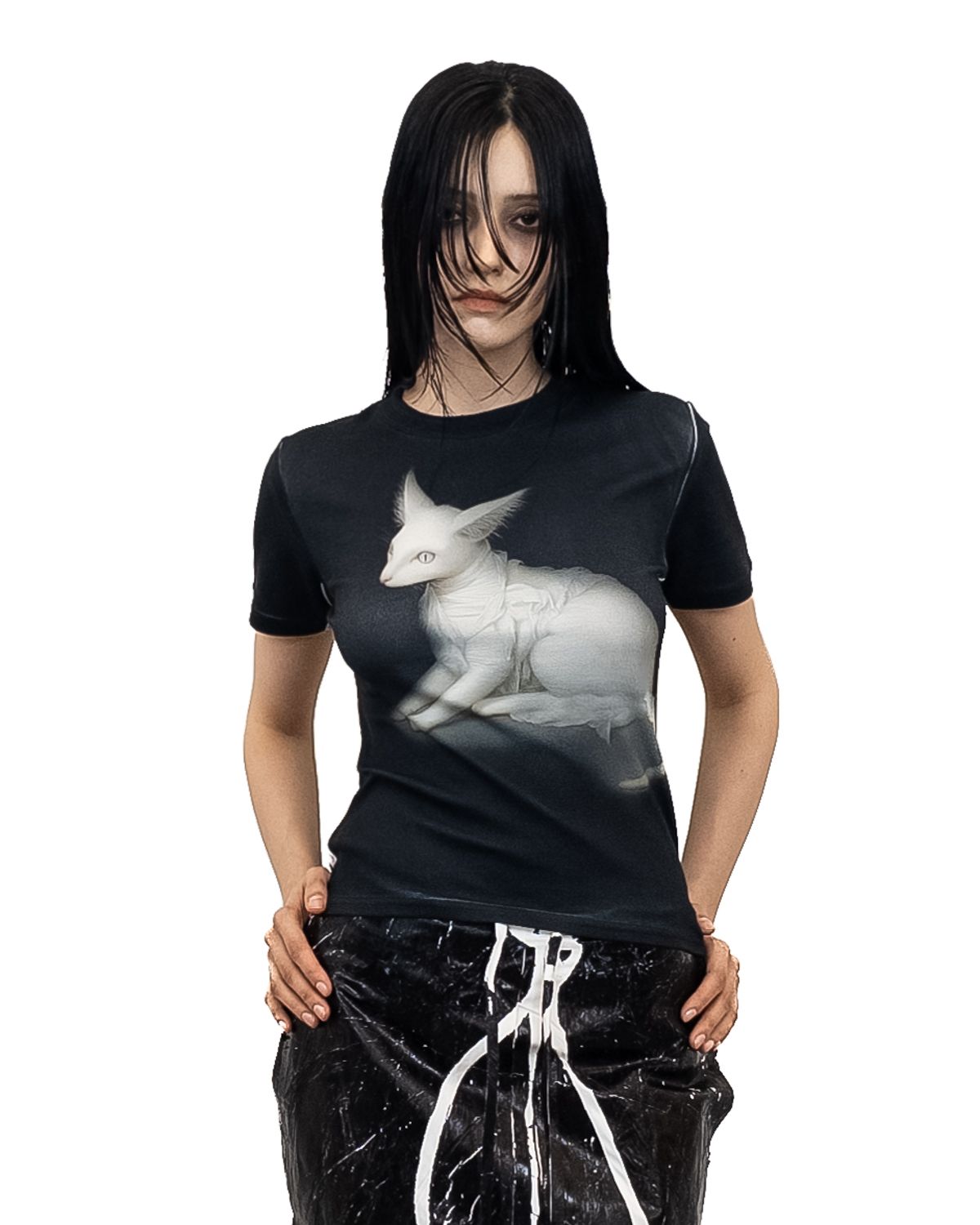도그마 엑스(DOGMA EHKS) WHITE CAT SHORT SLEEVE