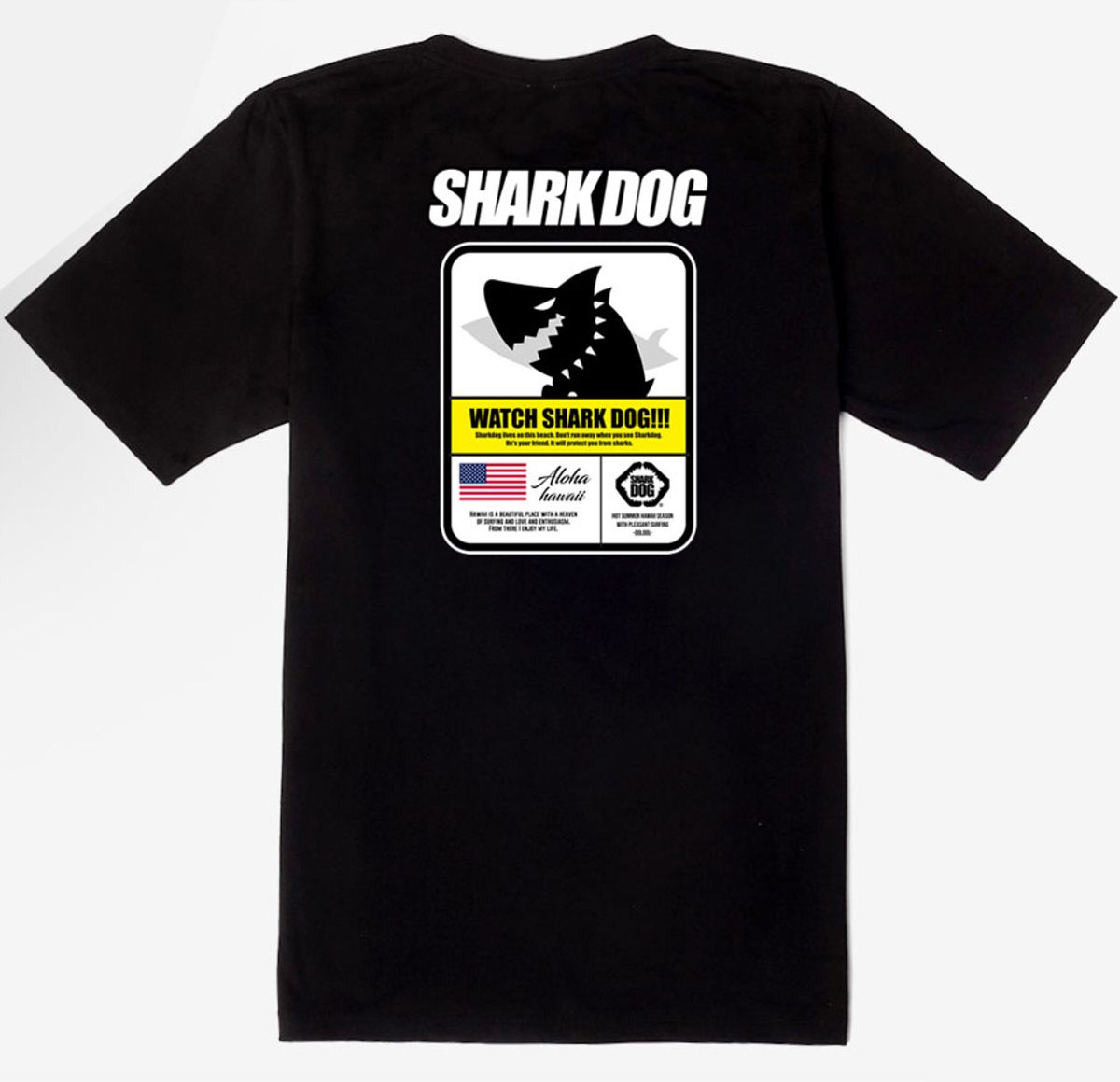 돌돌(DOLDOL) SHARK-DOG_tshirts-192 샤크독 서핑 하와이 그래픽 티셔츠 반팔티