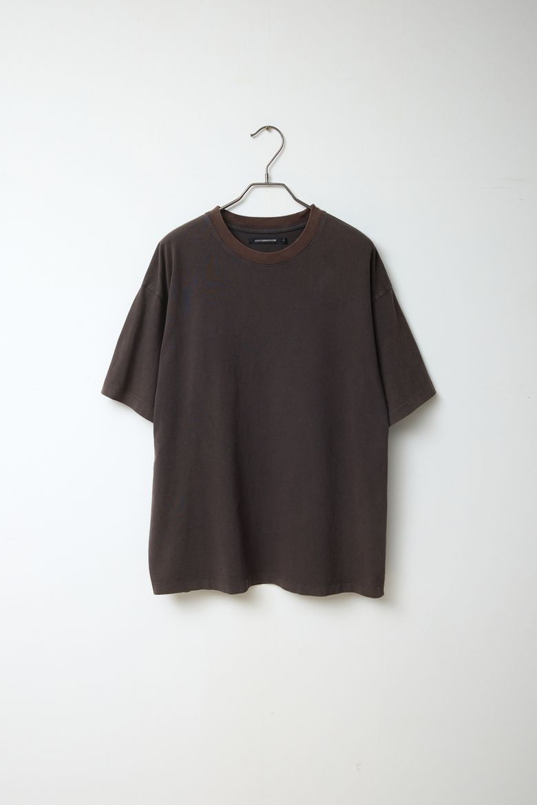 Angel Flash Man Tee 1/2 Brown Charcoal