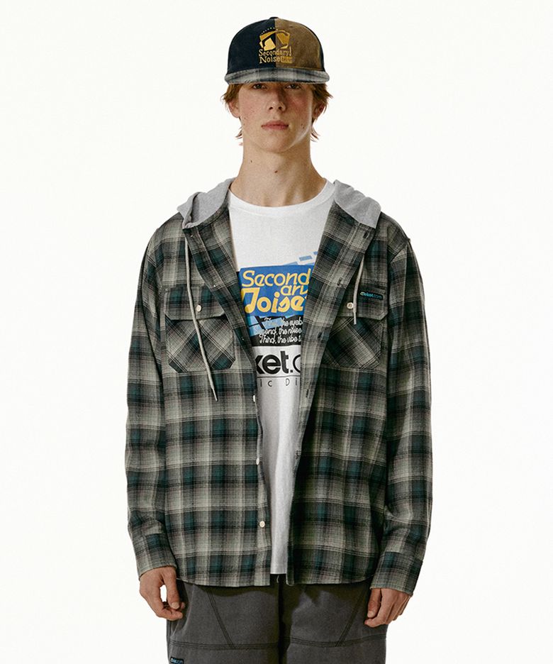 Soundcheck Hooded Shirt Green