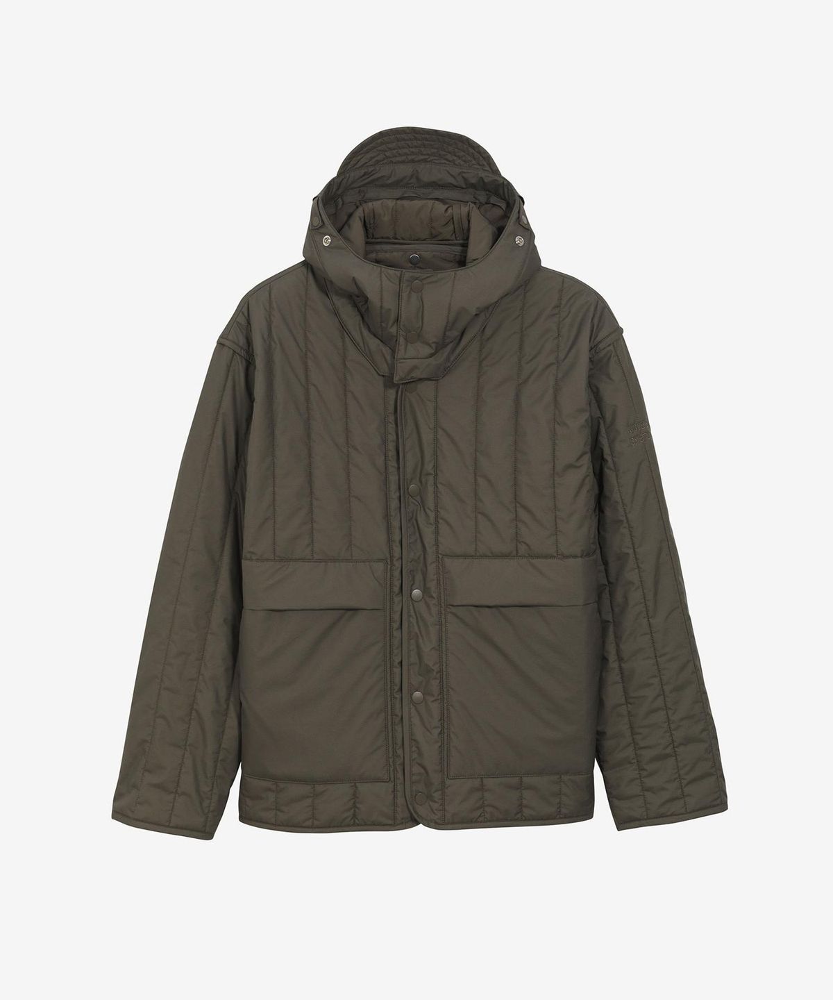 에이글(Aigle) 후드 퀼팅 자켓 Aigle Experience By Etudes Studio AIW24MOUI004CED