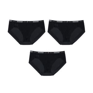 비프리 올데이 블랙 헴팬티_3매입 SET