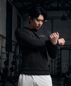 [덱스PICK] [2PACK] 머슬핏 듀얼 롱슬리브 XT2218G