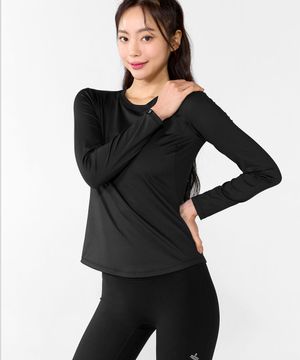 아이스페더 롱슬리브 2.0 블랙 XWFLT04H3