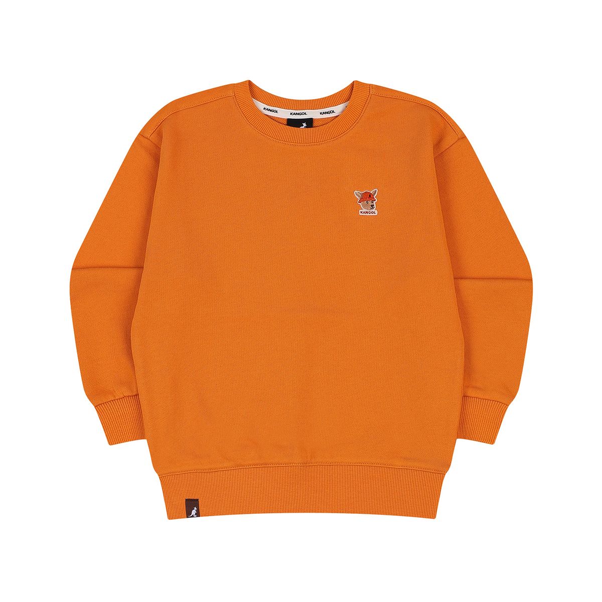 캉골키즈(KANGOL KIDS) 루 심볼 스웻셔츠 RC 0001 오렌지