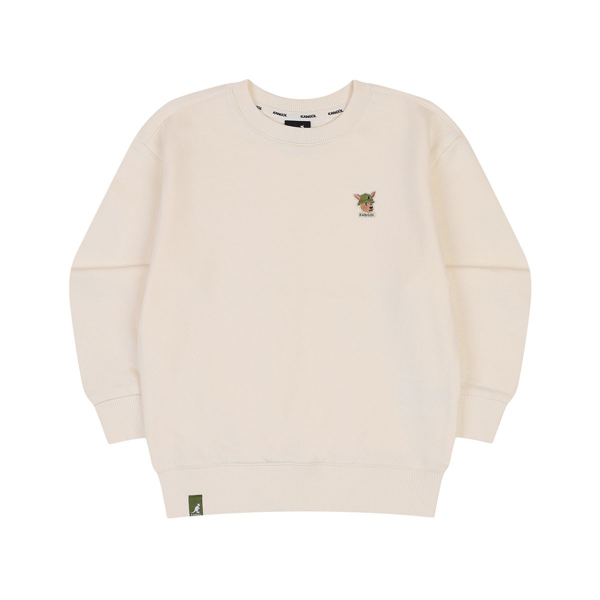 캉골키즈(KANGOL KIDS) 루 심볼 스웻셔츠 RC 0001 크림