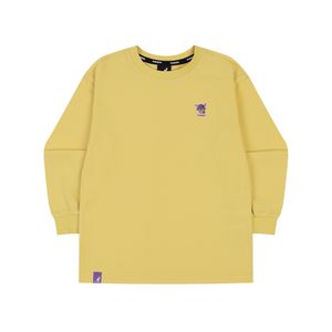 루 심볼 롱 슬리브 티셔츠 RC 0005 옐로우