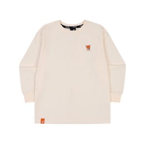 [온라인 단독] 루 심볼 롱 슬리브 티셔츠 RC 0012 아이보리