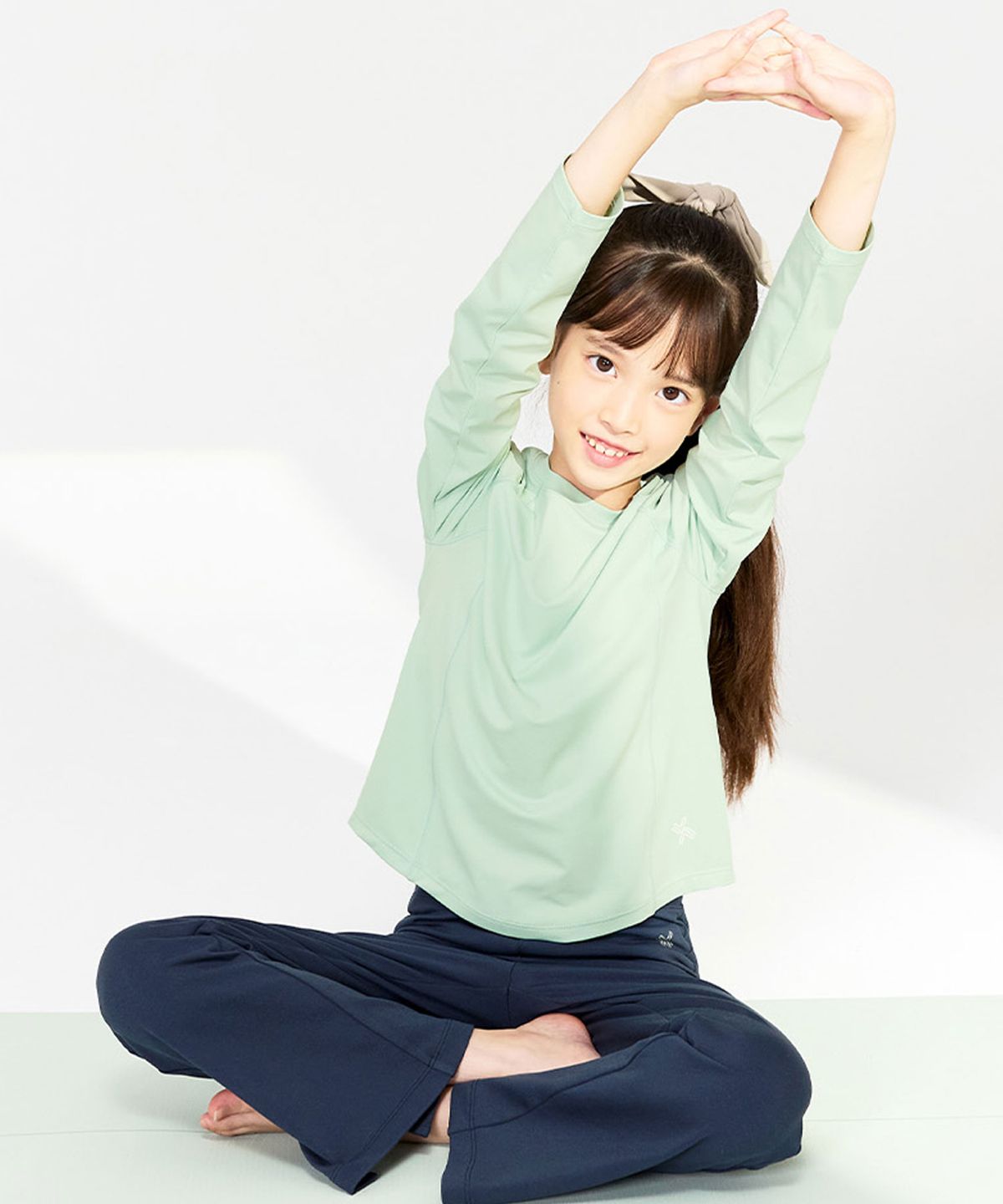 젝시믹스 키즈(XEXYMIX KIDS) [2PACK] 아이스페더 키즈 롱슬리브 XKFLT01H3