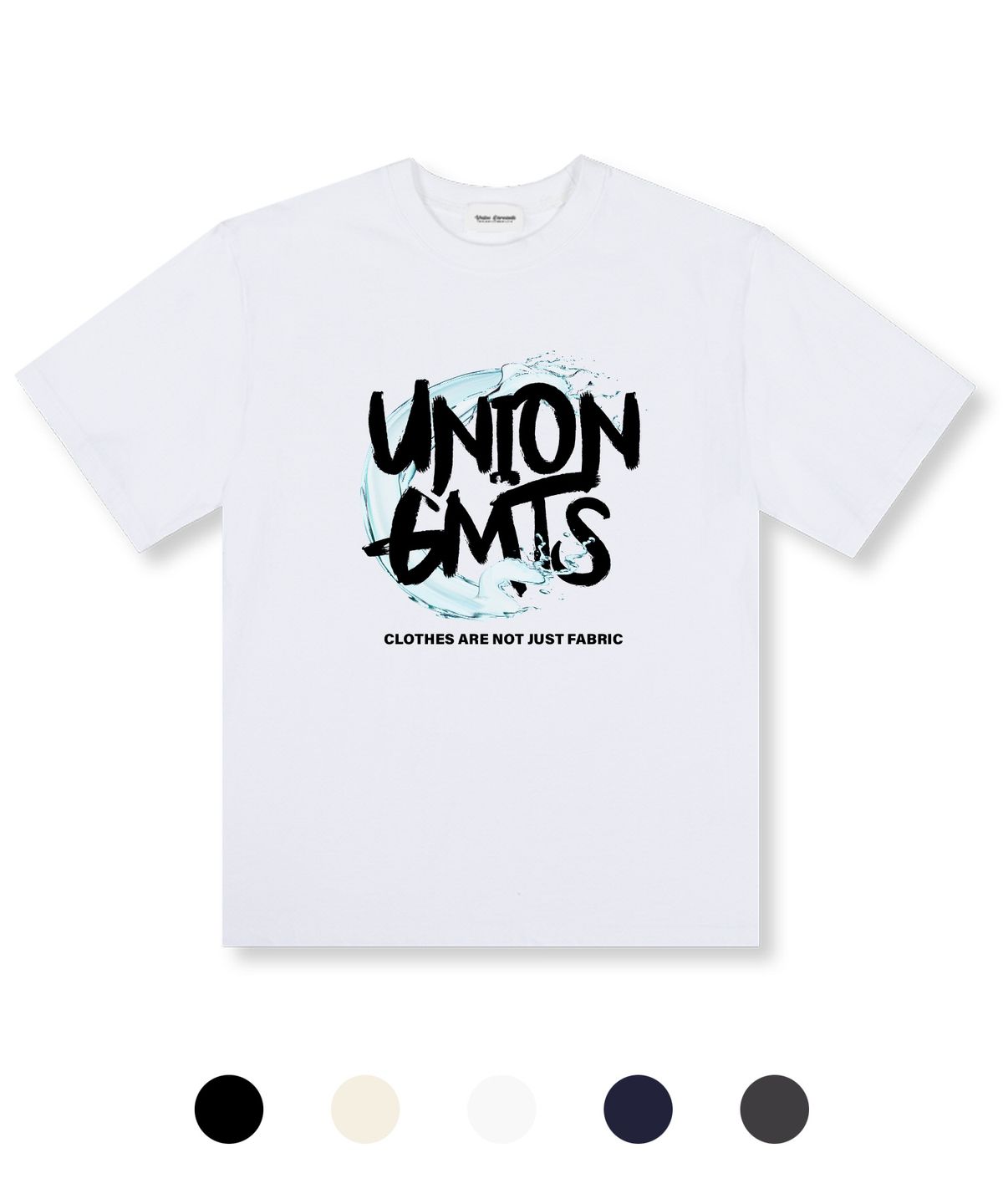유니온가먼츠(UNION GARMENTS) 웨이브가먼츠 오버핏 반팔 티셔츠 5 COLOR