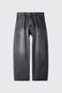 Wide Curve Jeans Washed Black