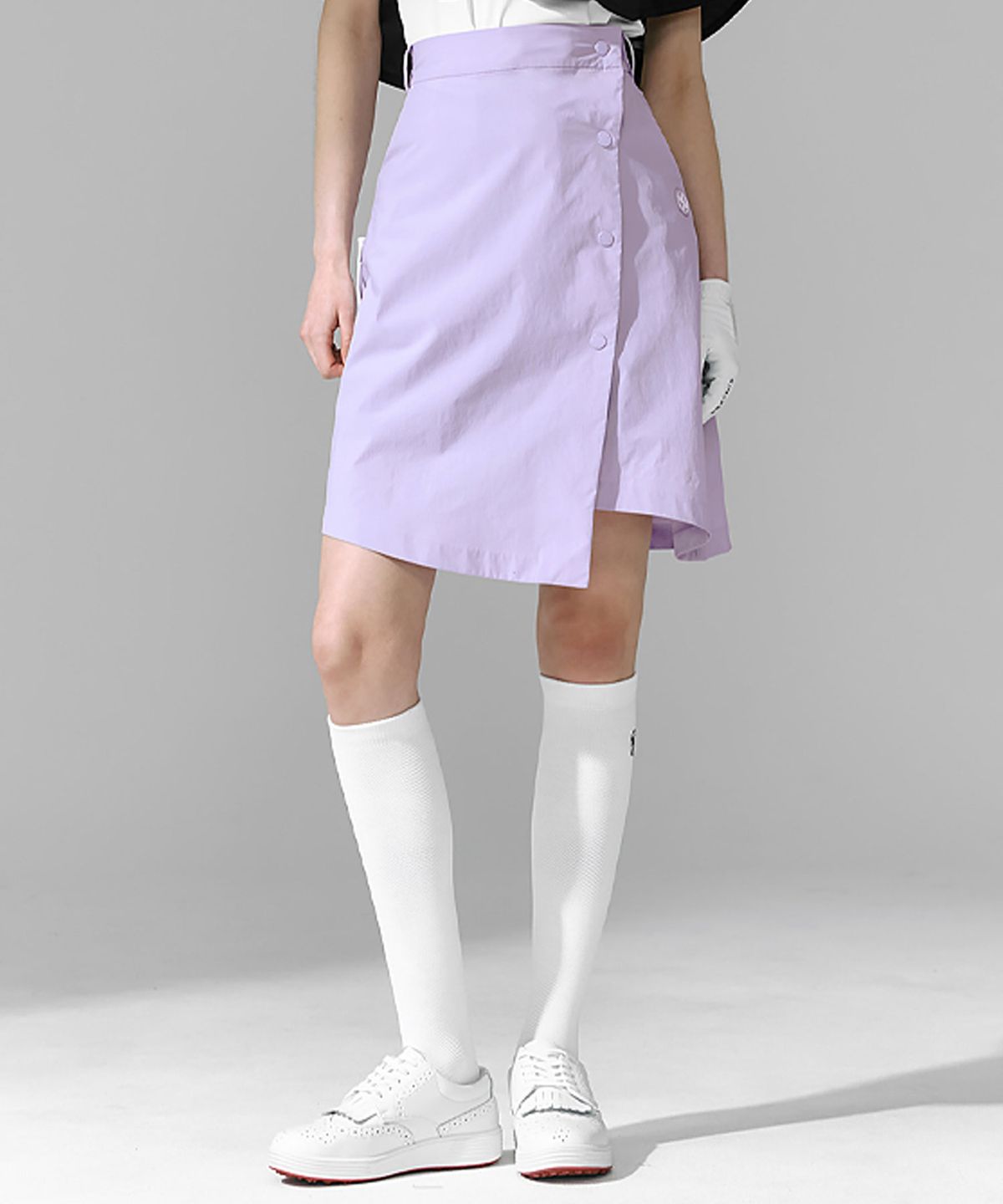젝시믹스(XEXYMIX) 웨더프루프 언밸런스 랩 스커트 XFK1RK1204