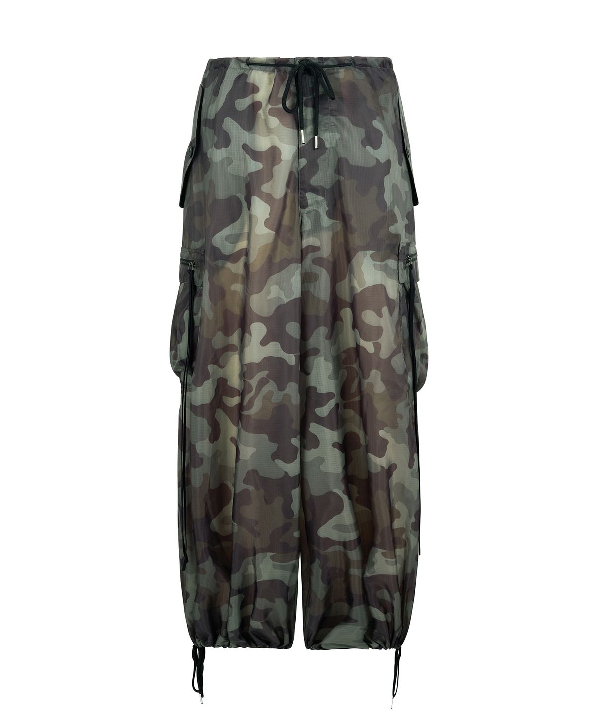 레씨토(LECYTO) Utility Wide Cargo Pants_[Camo]