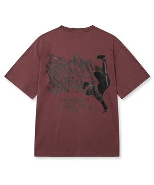 FREEZE TAG TEE - BRICK RED