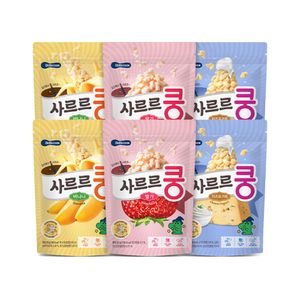 사르르쿵 6봉(딸기/바나나/치즈요거트)
