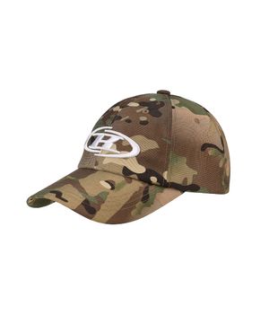 B SYMBOL BIG LOGO BALL CAP [MULTI CAMO]