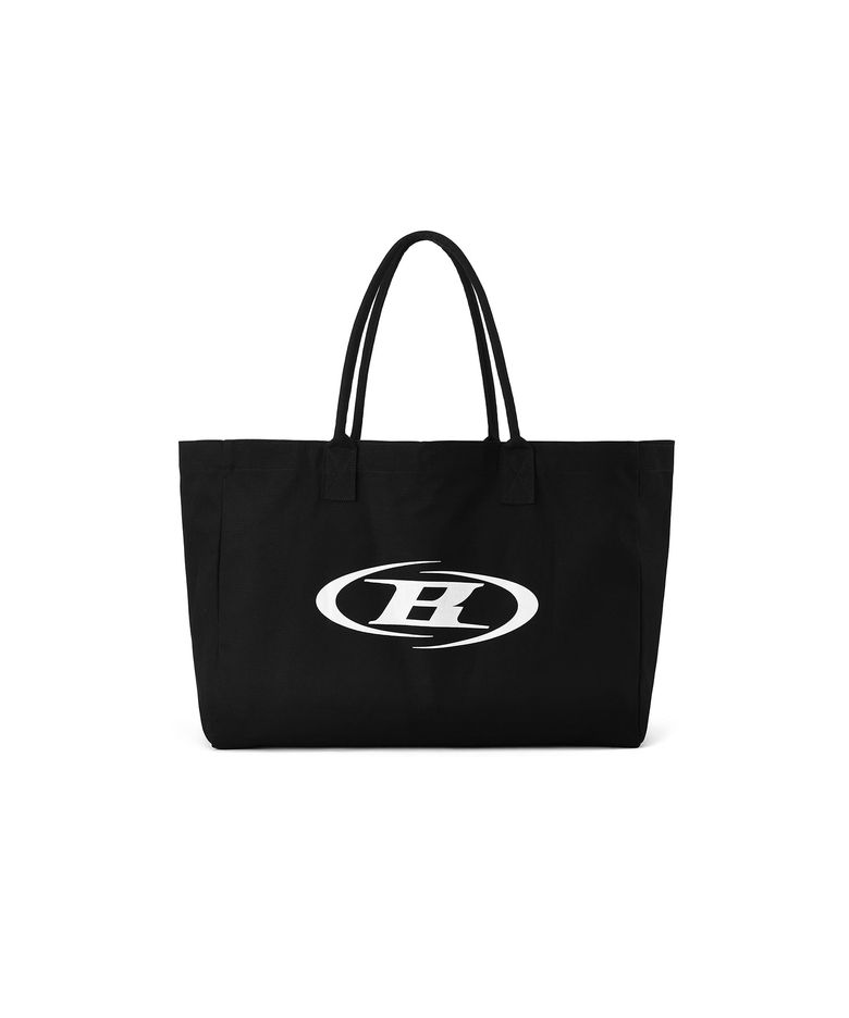 SYMBOL B LOGO SHOPPER BAG [BLACK]