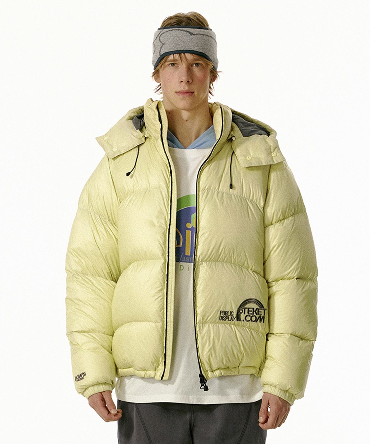 테켓(TEKET) Warm Flex Down Jacket Yellow