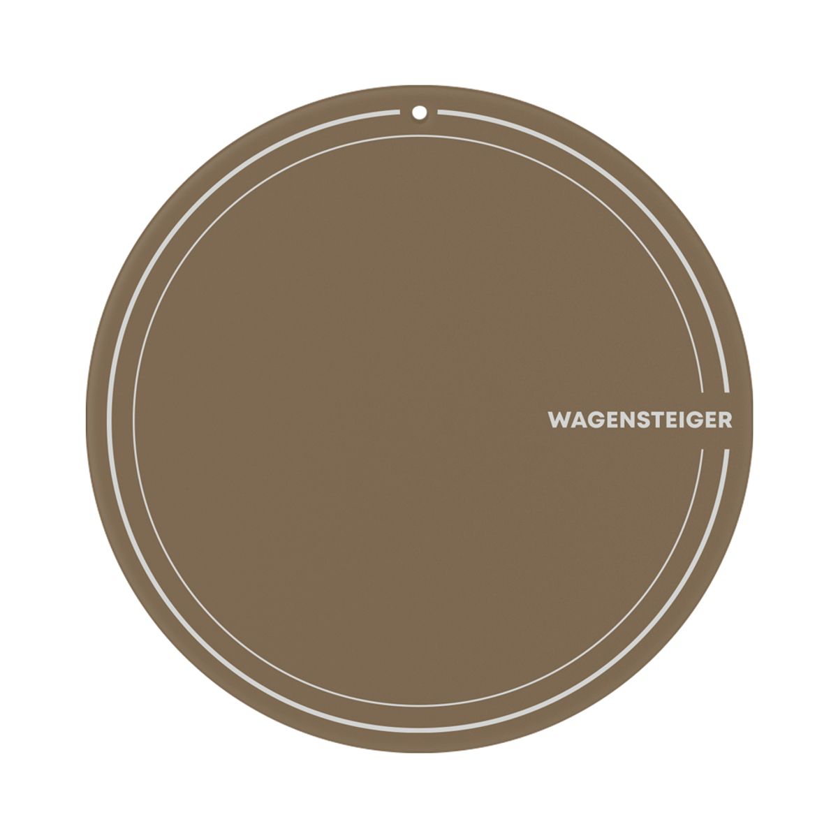 바겐슈타이거(WAGENSTEIGER) 플래티넘 실리콘 인덕션 보호 매트 원형 25cm 모카