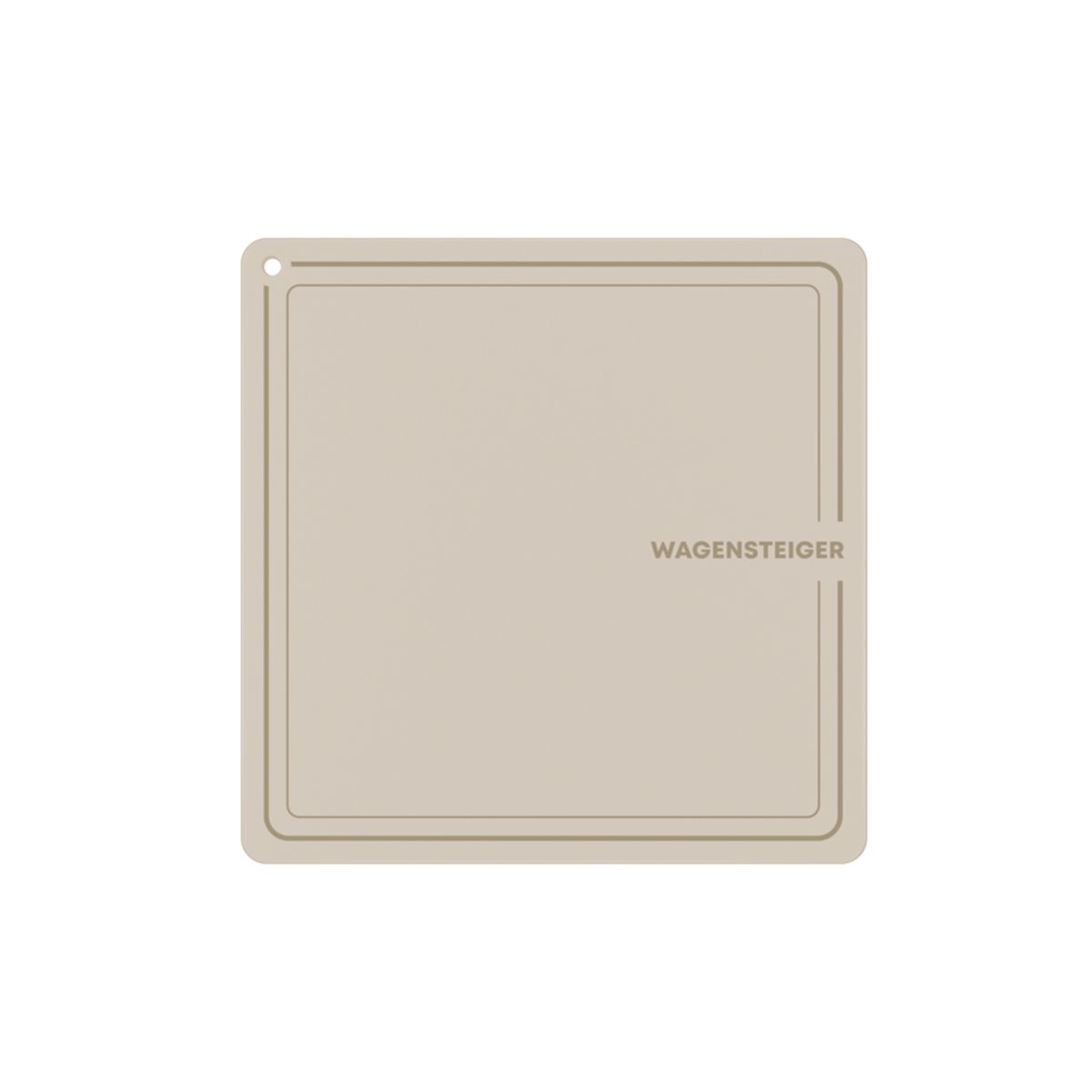 바겐슈타이거(WAGENSTEIGER) 플래티넘 실리콘 인덕션 보호 매트 사각 18cm 크림