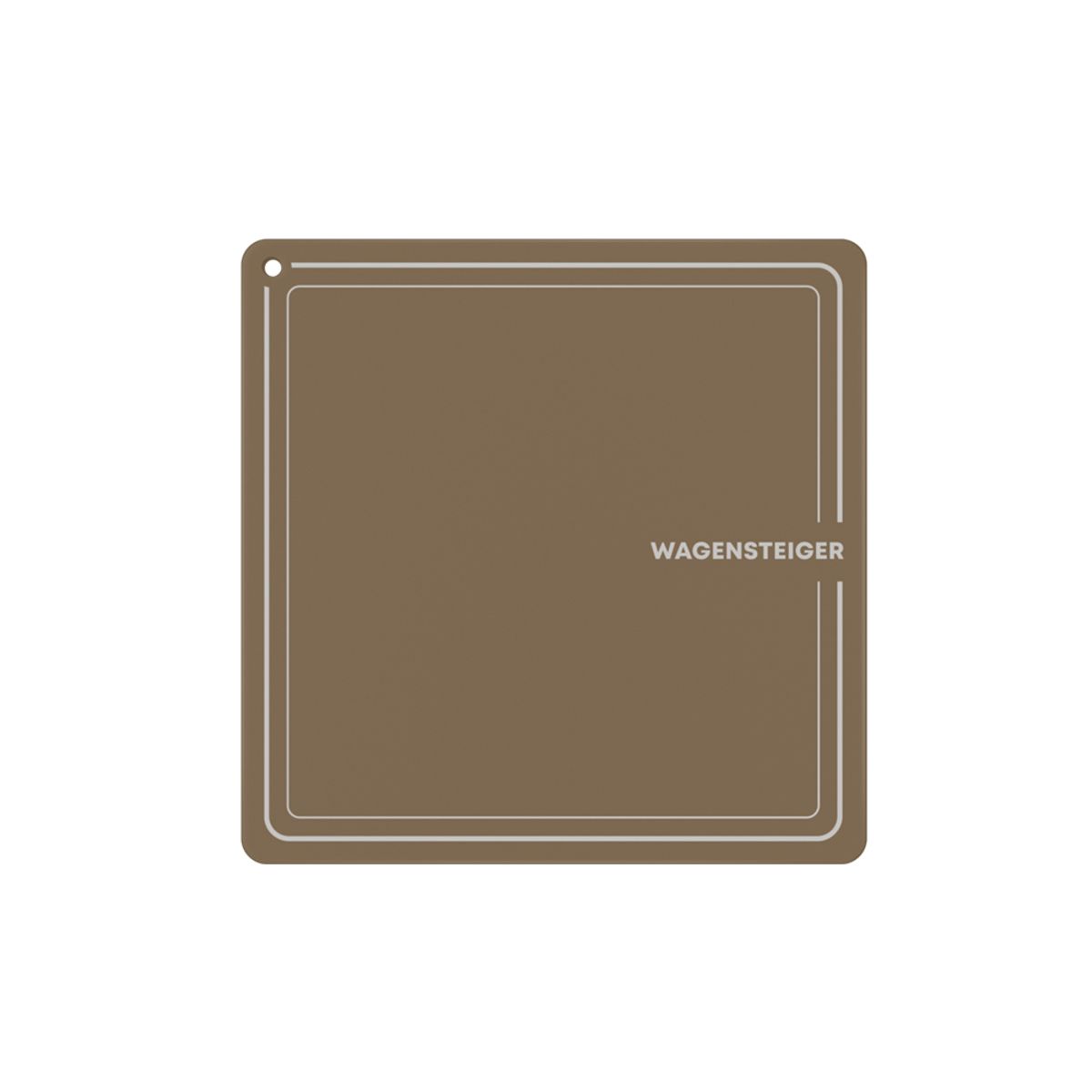 바겐슈타이거(WAGENSTEIGER) 플래티넘 실리콘 인덕션 보호 매트 사각 18cm 모카