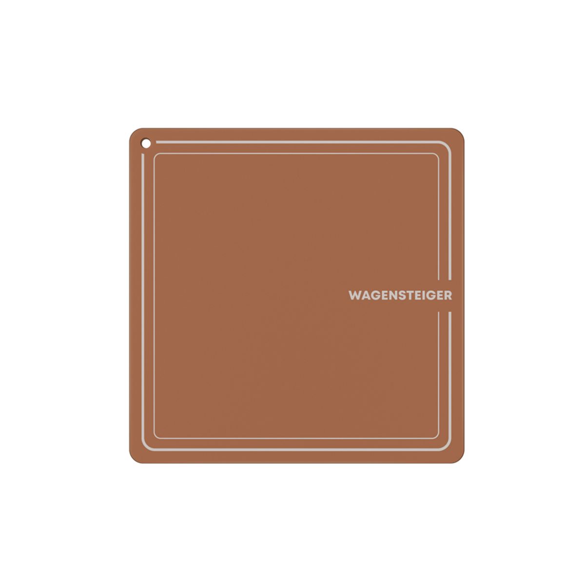 바겐슈타이거(WAGENSTEIGER) 플래티넘 실리콘 인덕션 보호 매트 사각 18cm 브라운