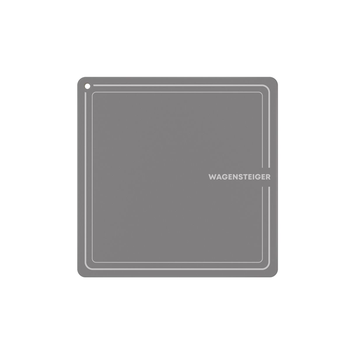 바겐슈타이거(WAGENSTEIGER) 플래티넘 실리콘 인덕션 보호 매트 사각 18cm 라이트 그레이