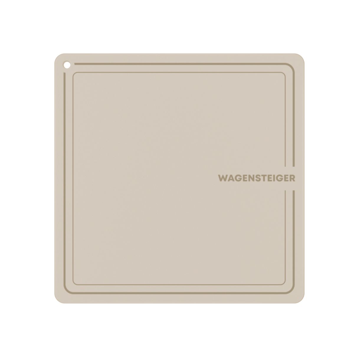 바겐슈타이거(WAGENSTEIGER) 플래티넘 실리콘 인덕션 보호 매트 사각 22cm 크림