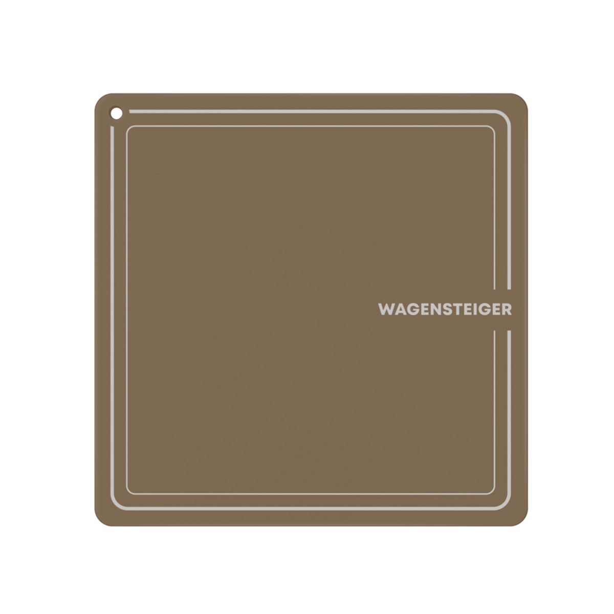 바겐슈타이거(WAGENSTEIGER) 플래티넘 실리콘 인덕션 보호 매트 사각 22cm 모카