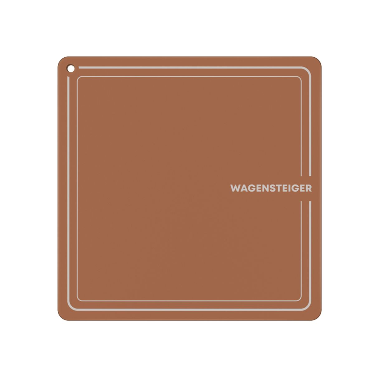 바겐슈타이거(WAGENSTEIGER) 플래티넘 실리콘 인덕션 보호 매트 사각 22cm 브라운