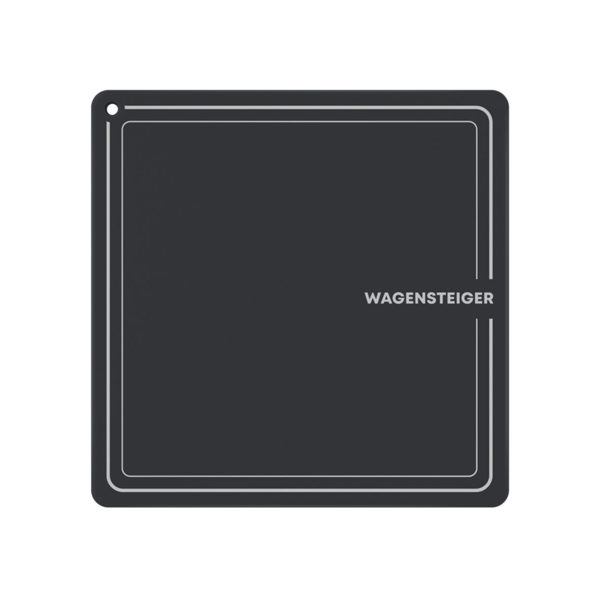 바겐슈타이거(WAGENSTEIGER) 플래티넘 실리콘 인덕션 보호 매트 사각 22cm 차콜